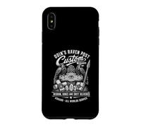 Custodia per iPhone XS Max Odins Raven Pubblica messaggi personalizzati Rune saggezza