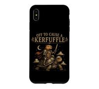 Custodia per iPhone XS Max Off the Kerfuffle Cavaliere Guerriero Capibara Animale Medievale