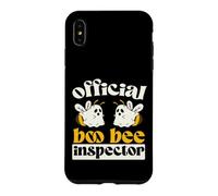 Custodia per iPhone XS Max Official Boo Bee Inspector Halloween Humor Funny Ghost