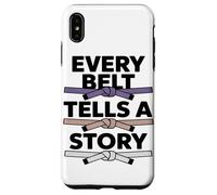 Custodia per iPhone XS Max Ogni Cintura Racconta Una Storia, Maestro Di Karate Western