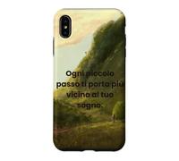 Custodia per iPhone XS Max Ogni piccolo passo verso il tuo sogno