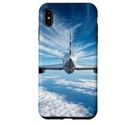 Custodia per iPhone XS Max Oltre l'orizzonte: aereo da dietro