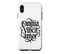 Custodia per iPhone XS Max Omnia Vincit Amor Latin Love conquista tutti