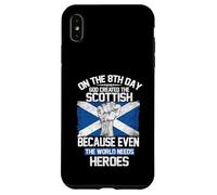 Custodia per iPhone XS Max On The Eighth Day God Created The Scottish Pride Heroes