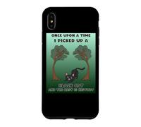 Custodia per iPhone XS Max Once upon a time i picked up a black catat the rest is story