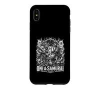 Custodia per iPhone XS Max Oni e samurai onorano contro l'ira duello