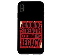 Custodia per iPhone XS Max Onorare la forza, celebrare l'eredità