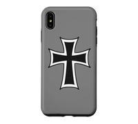 Custodia per iPhone XS Max ORDINE TEUTONIC EMBLEMA CROCE CAVALIERI TEUTONICI CROCIATE
