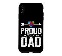 Custodia per iPhone XS Max Orgoglioso autismo papà consapevolezza supporto padre