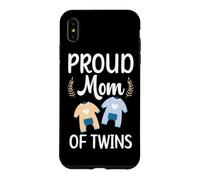 Custodia per iPhone XS Max Orgoglioso Mamma Di Fantastici Gemelli Incinta Due Babys Madre