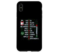 Custodia per iPhone XS Max Ottieni vaccinati contro il morbillo Covid Pro Vaccini Medico Infermiera Med