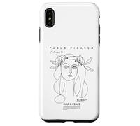 Custodia per iPhone XS Max Pablo Picasso PAPL2205 - Disegno artistico guerra e pace