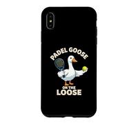 Custodia per iPhone XS Max Padel: L'oca A Spasso - Caos Sul Campo Da Padel