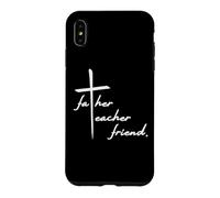 Custodia per iPhone XS Max Padre Maestro Amico Gesù Croce Cristiana