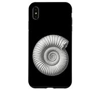 Custodia per iPhone XS Max Paleontologia Cleoniceras Ammonite Fossil Spiral