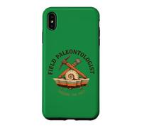Custodia per iPhone XS Max Paleontologo di campo scavando il fossile passato