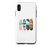 Custodia per iPhone XS Max Palme dei Caraibi, spiagge rosa e maiali - Vacanza Bahamas
