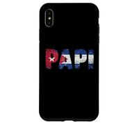 Custodia per iPhone XS Max Papi Cuba Bandiera Vintage Distressed Graphic Cuba Papi