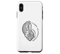 Custodia per iPhone XS Max Paracadutisti Folgore El Alamein - Logo Pugnale Alato