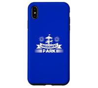 Custodia per iPhone XS Max Parco divertimenti Carosello Divertimento Famiglia Vacanza Tema