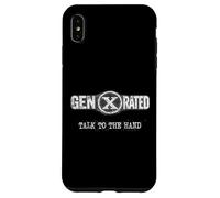 Custodia per iPhone XS Max Parla con la mano Divertente Slang Cultura Pop Sarcasmo Vintage