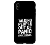 Custodia per iPhone XS Max Parlare di persone fuori dal panico dall'umorismo per sempre