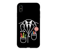Custodia per iPhone XS Max Pastello tascabile per pediatra con lecca-lecca