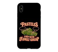 Custodia per iPhone XS Max "Pastes - Legato ai pettegolezzi familiari" Cibo portoricano