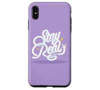 Custodia per iPhone XS Max Paul Frank Stay Real Bubble Testo