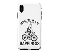 Custodia per iPhone XS Max Pedala verso la felicità