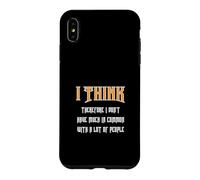 Custodia per iPhone XS Max Penso, quindi non ho molto in comune con...