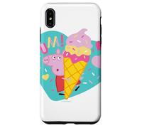 Custodia per iPhone XS Max Peppa Pig Yum Ice Cream
