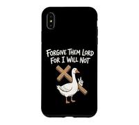 Custodia per iPhone XS Max Perdonali Signore perché non lo farò