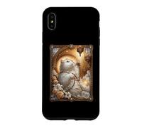Custodia per iPhone XS Max Persian Cat Coquette Christian Easter Floral Rosario Rose