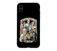 Custodia per iPhone XS Max Philosophy Thinking Crew Filosofo Filosofi divertenti