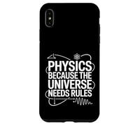 Custodia per iPhone XS Max Physics Because The Universe Needs Rules Scienza -