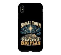 Custodia per iPhone XS Max Piccolo Town Heaven's Big Plan Micah 5:2 Natale cristiano