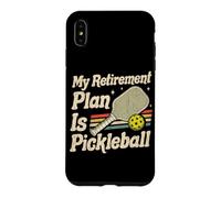 Custodia per iPhone XS Max Pickleball è il mio piano pensionistico giocatori Pickle Ball