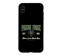 Custodia per iPhone XS Max Pigeon Forge Tennessee Black Bear stile atletico vintage