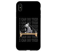 Custodia per iPhone XS Max Pilates cat Reformer Pilates Posso fare questa motivazione