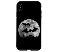 Custodia per iPhone XS Max Pipistrelli a Luna Piena Gothic Dark Art
