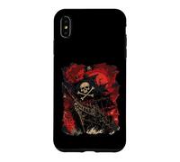 Custodia per iPhone XS Max Pirate Ship Dark Gothic Skull Crossbones Pirates Rise