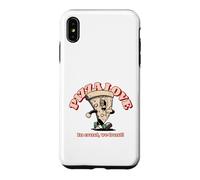 Custodia per iPhone XS Max Pizza Love In Crust We Trust (Dichiarazione di cibo divertente)