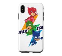 Custodia per iPhone XS Max PJ Masks TV Super Team Flash