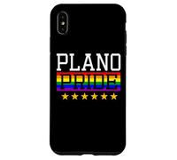 Custodia per iPhone XS Max Plano Pride Gay Lesbiche Queer LGBT Bandiera Arcobaleno