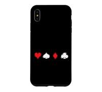 Custodia per iPhone XS Max Poker Simboli semplici