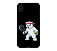 Custodia per iPhone XS Max Polar Bear - Fascia per capelli da giocatore di pickleball