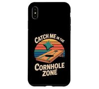 Custodia per iPhone XS Max Poltrona a sacco "Catch Me In The Cornhole Zone"