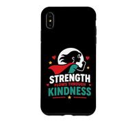 Custodia per iPhone XS Max Positive Quote woman Strength Flows Through Kindness