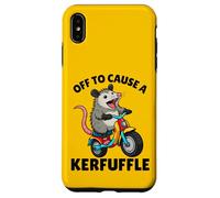 Custodia per iPhone XS Max Possum Off to Cause A Kerfuffle Funny Opossum